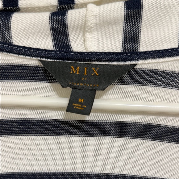 Striped Open-Front Cardigan - Picture 2 of 4